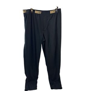 Rocky fleece pants mens xl‎ black